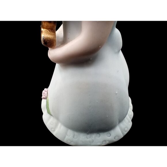 Growing Up Birthday Girls 2 Enesco 3" Celebration Blond Hair Blue Dress 1981 - Picture 8 of 15